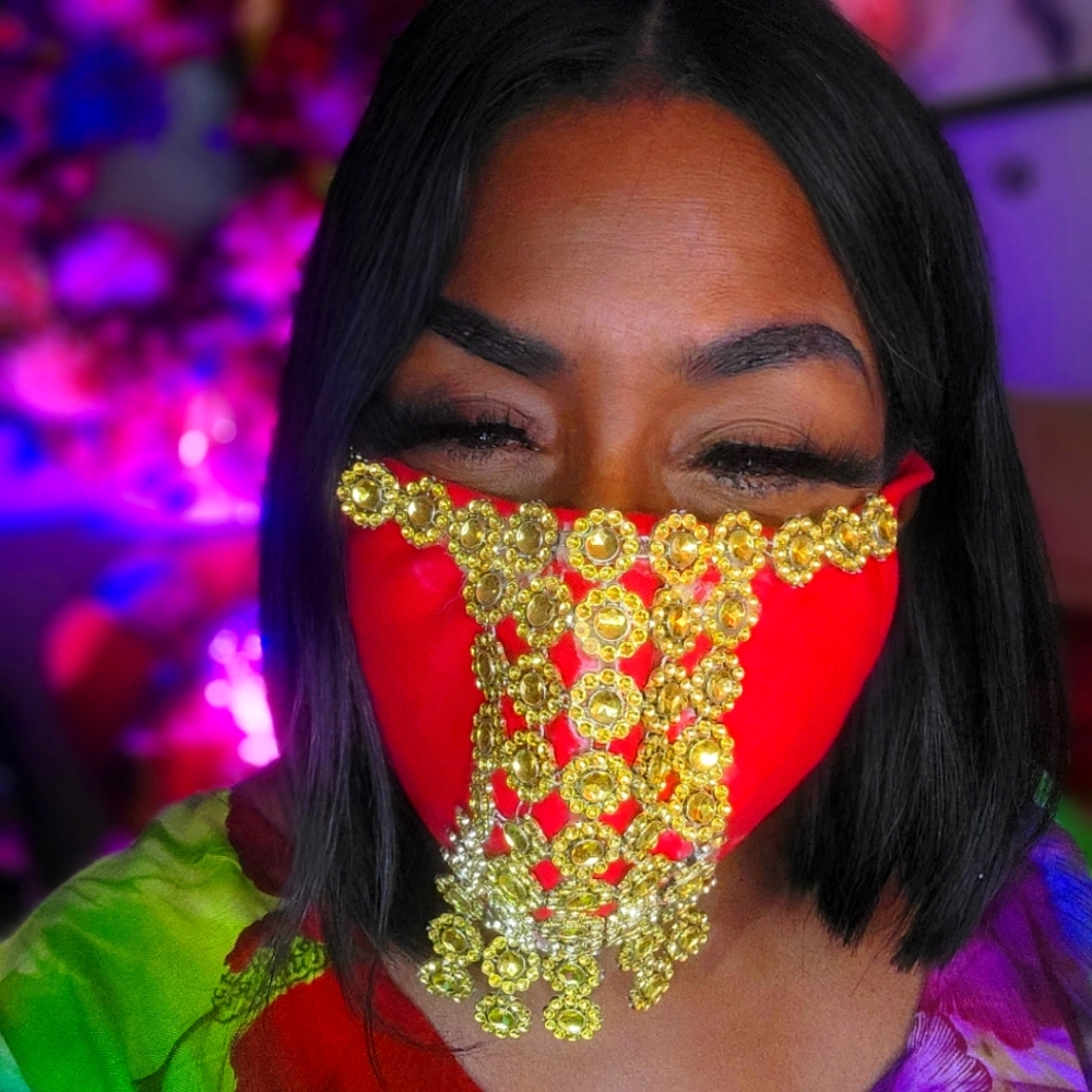 Hand crafted exotic masks